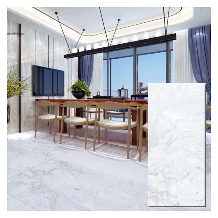 White Glazed Porcelain Wall Tile