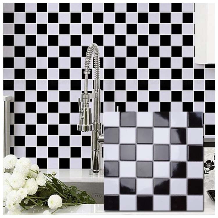 Black Polished Ceramic Tile