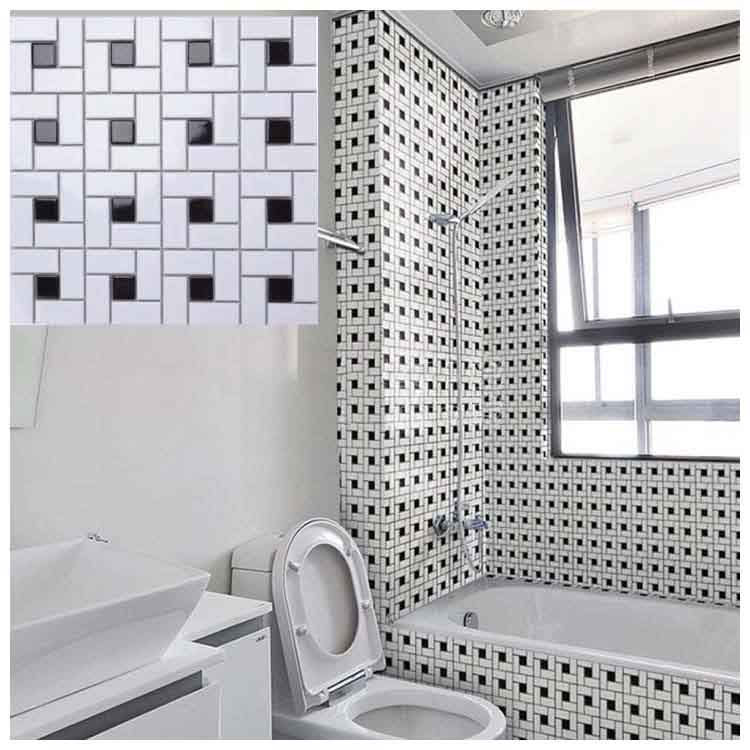 White Polished Ceramic Tile