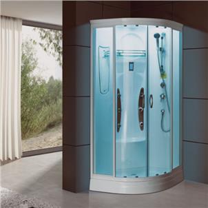 Bathroom 5mm Transparent Tempered Glass Door Shower Rooms Steam  HS-SR2220A