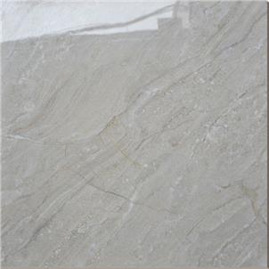 Light Grey Glazed Ceramic Wall Tile Customized Size HS671GN