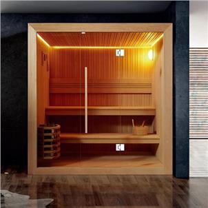 Large Size Solid Wood Traditional Luxury Wood Sauna Room  HS-SR15033