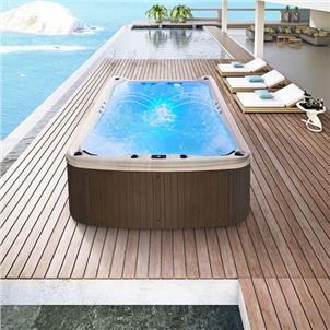 Modern Design Adult Size White Acrylic Jacuzzi Swimming Outdoor Pool Hotel  HS-S04B06