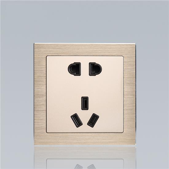 home hotel europe dc power electrical socket wall  HS-BM19