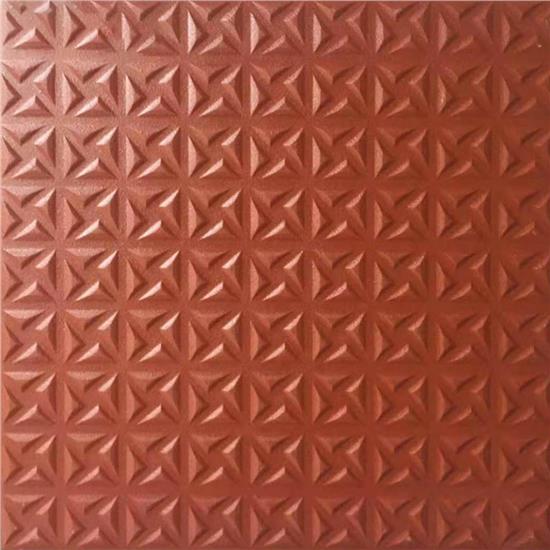 Brown Manufacturer Light Weight Clay Sintered Red Bricks For Construction Terracotta Floor Tiles 300 x 300mm MPB-0047