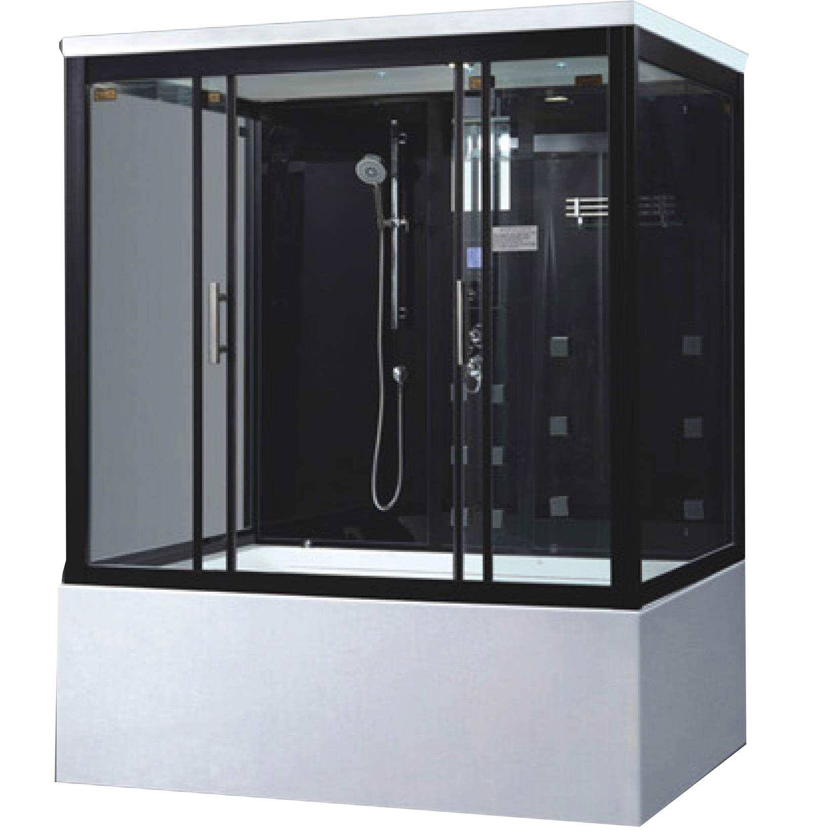 Massage Function Whirlpool Luxury Steam Shower Cabinet  HS-A9072