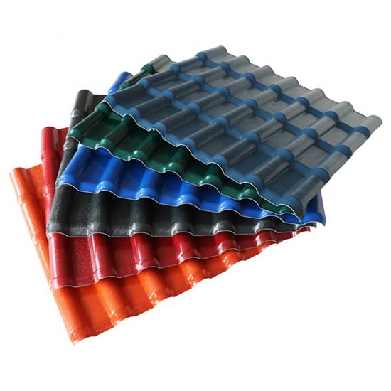 Coloured For Modern Villas Outdoor Rib Type Roof Insulation Short Span Corrugated Asa Roofing Sheets Prices Customized Size ASAS-17