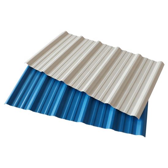 Blue Uganda Spanish Tile Architectural Roofing Shingles House Coated Roofing Sheet Color Roof Philippines Price Customized Size ASA-7