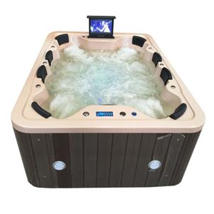 Wholesale 6 7 8 Person Whirlpool Balboa Corner Massage Acrylic Outdoor Freestanding Bath Hydro SPA Jacuzzi Price Hydromassage Bathtub Pool Hot Tubs (SPA-B018G)  SPA-B018G