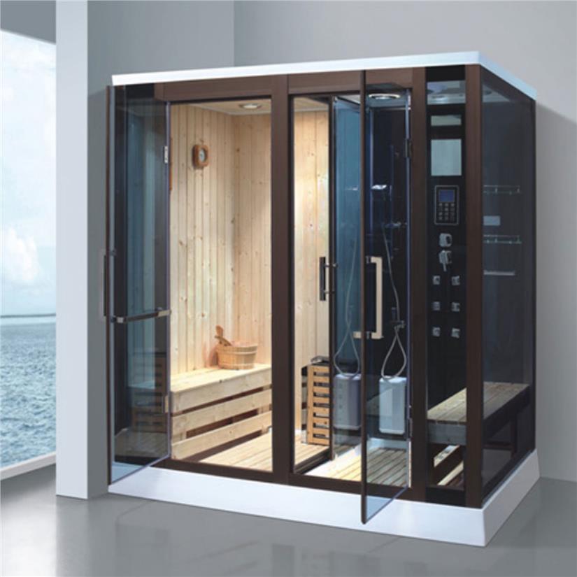 for sale personal key Outdoor combination bath shower steam Sauna Room  HS-A9124