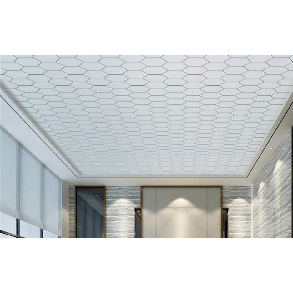 China Guangdong Insulated Home Decor Interior Decoration Metal Tiles  Ceiling Panels  HS-811