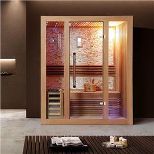 1500mm with Culture Stone Background Wall Sauna Bath Room  HS-SR12366