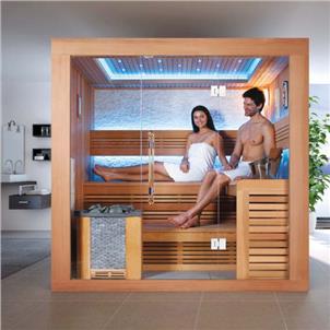 2.2m Length Luxury Sauna Room Two Person Sauna for Sale  HS-SR1241