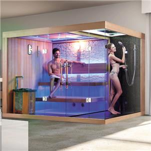Luxury Large Steam Shower Sauna Combos Wood  HS-SR138809