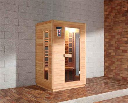 HS-SR90CF multi-function sauna room single person sauna infrared  HS-SR90CF