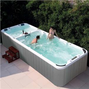 5.89m Length Large Above Ground Jacuzzi SPA Swimming Pool with Massage  HS-S0609