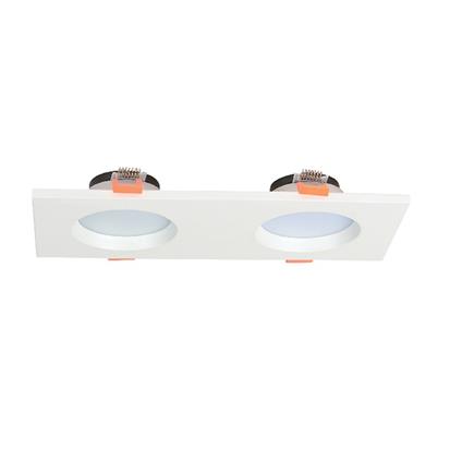 15w twin led downligts matte white  HS-C2001-2