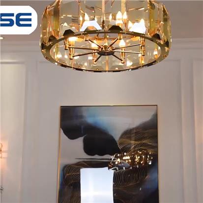 Hanse Heart Shaped Contemporary Crystal Chandelier  HS193-550