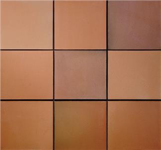 Brown Red Clay Brick Floor Ceramic Tiles 200 x 200mm MPB-0048