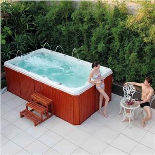 High Quality Garden Acrylic Whirlpool Hot Tub Combo Mini Swimming Pool  HS-S3806