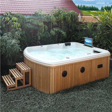 SPA-390Y 6 whirlpool acrylic outdoor/ 6m outdoor swim tub/ 6 person hot tub dimensions  SPA-390Y