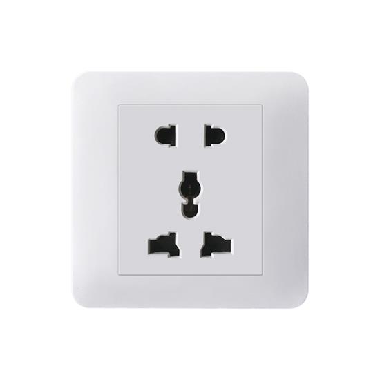 2 and 3 pole multi-purpose china brand wall electric switch socket bangladesh  HS-TT-0013