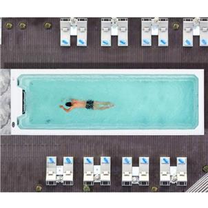 Underground Outdoor Indoor Hydro Jet Home Swimming Pool Large New  HS-PC08ST-L4
