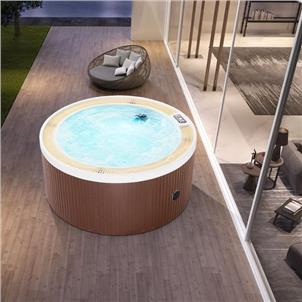 4 Person Use Hot Tub Whirlppol Bath Round Outdoor SPA  SPA-1096