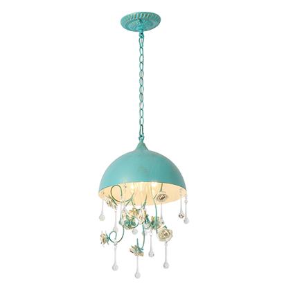 Hanse Rural Modern Golden Iron Flower Pendant Light  HS-ART9030