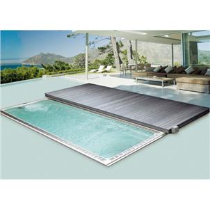 8m Length with Cover Villa Garden Prefab Swimming Pool Underground  HS-PC08S4