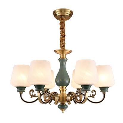 European retro style solar copper pendant lights for bedroom/living room  HS-ZC-GGD4505-2