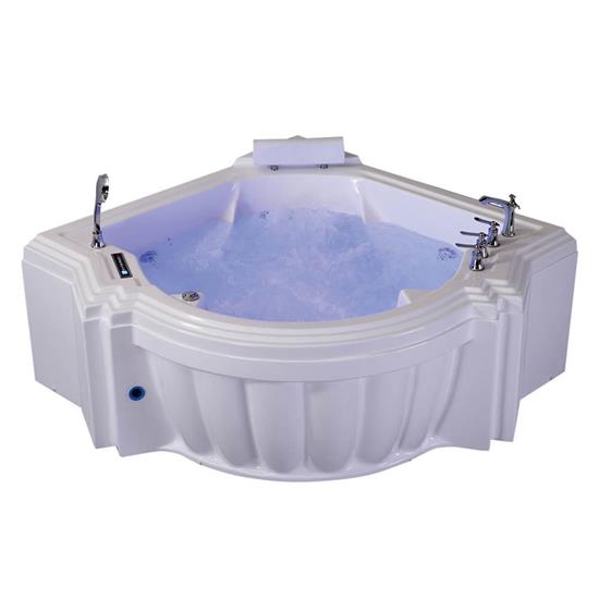 Foshan Big Size Computer Controlled Corner Bathtubs Whirlpools  HS-B2132