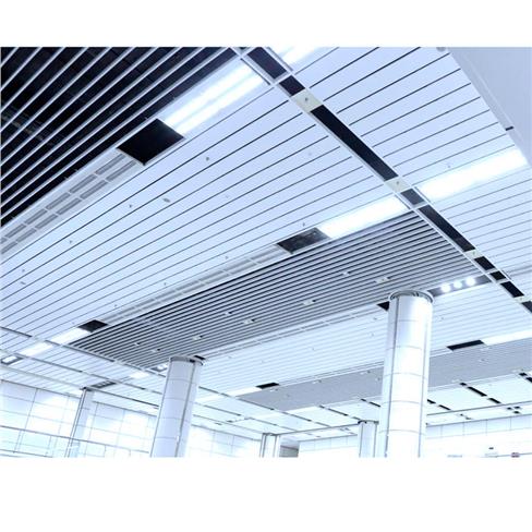 Indoor Linear Metal Acoustic Panel Ceiling For Metal Malaysia  SR-C10144