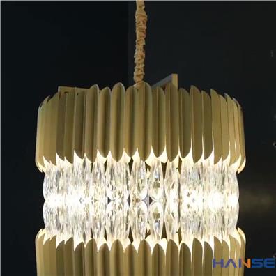 Hanse Stainless Steel Modern Glass Tube Chandelier  HS188-1000