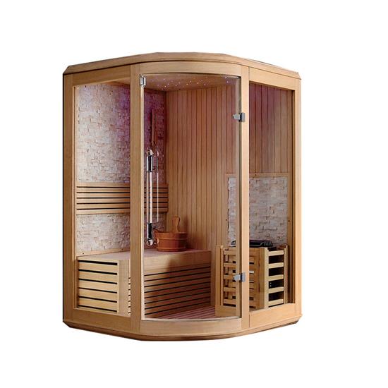 Russian Sauna Room/ Indoor Sauna/ Corner Traditional Sauna Room  HS-A9120