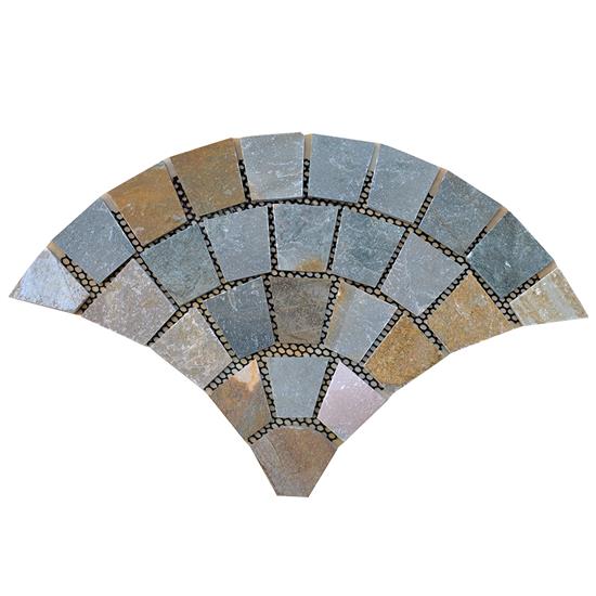 Coloured Outside Nature Cheap Driveway Paving Stone/ Driveway Pavers Customized Size HS-WT121