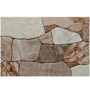 Brown Glazed Ceramic Tile Customized Size A823