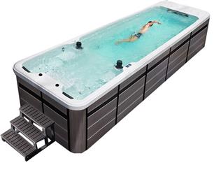China Grounding Indoor Outdoor Mini Above Ground Acrylic Spa Swimming Swim Pool  HS-A9090