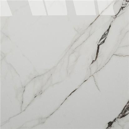 White Polished Porcelain Floor Tile 600 x 600mm HYH6246GN