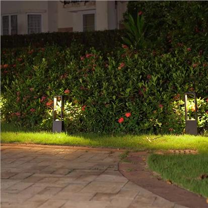 3000k outdoor lighting waterproof garden bollard light parts  HS-CP7021-2