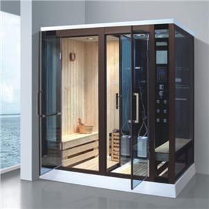 Indoor Steam Computer Sauna Cabin Room with Dry Sauna Shower Enclosure Sauna  HS-KB-935-101