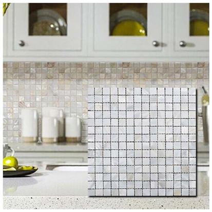 White Polished Ceramic Tile 300 x 300mm A-F01