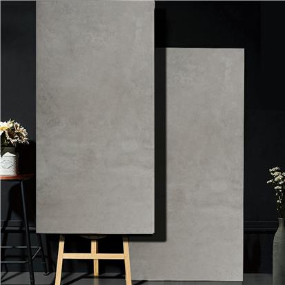 Grey Glazed Porcelain Floor Tile 600 x 1200mm HB612F009
