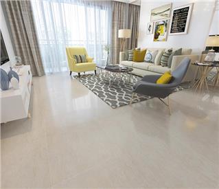 Beige Polished Ceramic Floor Tile