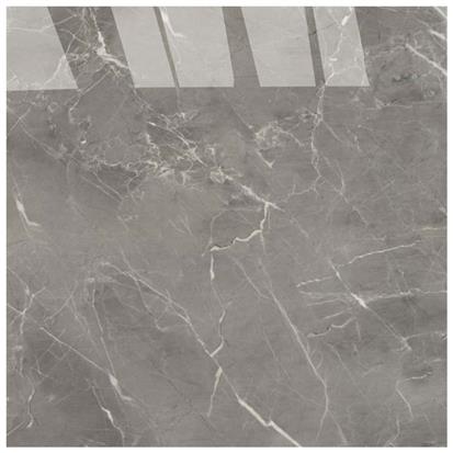 Grey Polished Porcelain Floor Tile 600 x 600mm HB6540