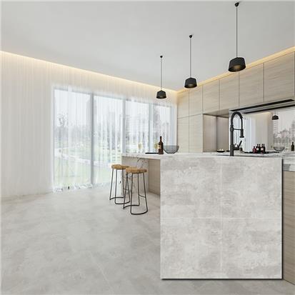 Grey Glazed Porcelain Floor Tile 600 x 600mm HBF004