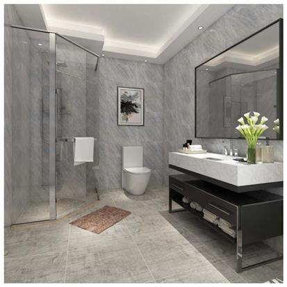 Grey Glazed Porcelain Floor Tile 600 x 600mm HJD6017