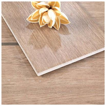 Brown Polished Porcelain Wood Tile 200 x 1000mm HMF1231