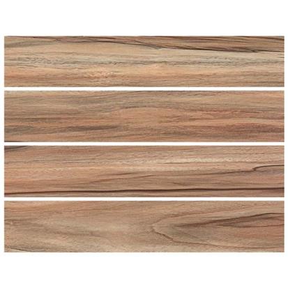 Brown Glazed Ceramic Floor Tile 150 x 800mm HMF815217