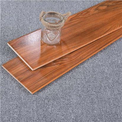 Brown Glazed Ceramic Wood Tile 150 x 800mm HMF815632